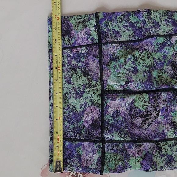 Lululemon fast & free crop II nulux 19" vivid vision - Picture 13 of 16